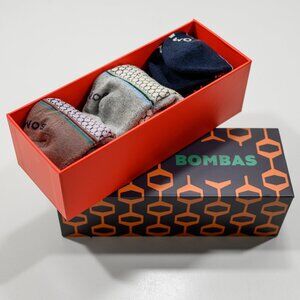 Bombas Men's Winter Calf Sock 3-Pack Gift Box – NWT